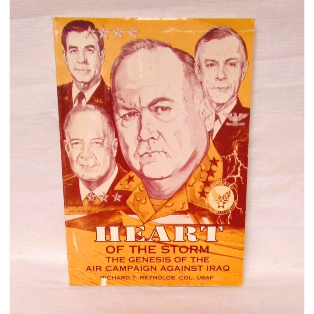 HEART OF THE STORM by Richard Reynolds, Paperback 1995, Gulf War Air Campaign